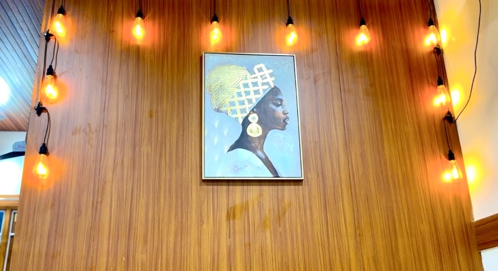 Warm Reception Interior Decor